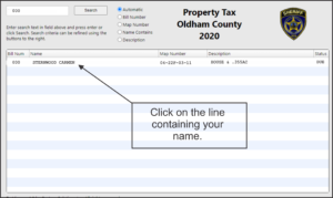 ONLINE TAX BILL PAYMENT – Oldham County Sheriff